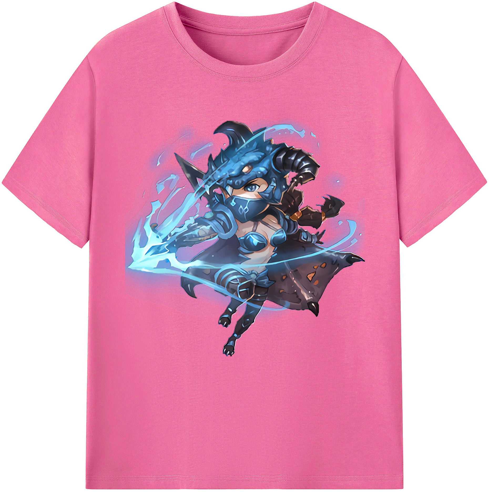 （画像用） リーグ・オブ・レジェンド League of Legends LOL レディースカジュアルプリントTシャツ（綿100％）